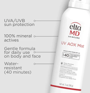 EltaMD UV AOX Mist Broad-Spectrum SPF 40