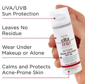 EltaMD UV Clear Tinted Broad-Spectrum SPF 46